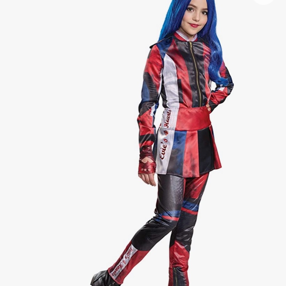 Kids Descendants 3 Evie Halloween costume size small (4-6x)